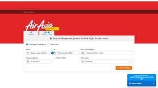 
                            11. AirAsia Flight Booking Online | Ticket & Promo