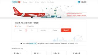 
                            9. AirAsia Flight Tickets | flightxp.com