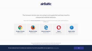 
                            5. airBaltic - transfer page