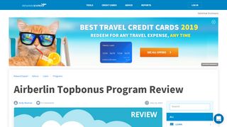 
                            2. Airberlin topbonus Program Review - RewardExpert.com