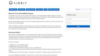 
                            9. Airbit - Affiliate Program