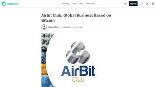 
                            9. Airbit Club, Global Business Based on Bitcoin — …