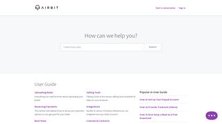 
                            8. Airbit Support