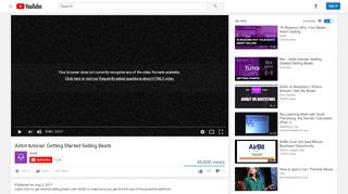 
                            7. Airbit tutorial: Getting Started Selling Beats - YouTube