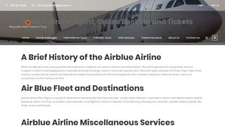 
                            5. Airblue Airline Agent, Online Booking and Tickets