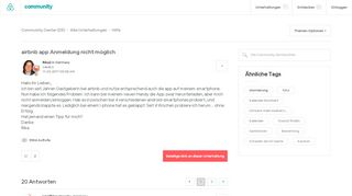 
                            8. airbnb app Anmeldung nicht möglich - Airbnb Community