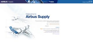 
                            1. AIRBUS Supply Login Page