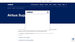 
                            1. Airbus Supply Registration - Be an Airbus supplier - Airbus