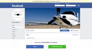 
                            8. AIRCADEMY - About | Facebook