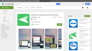 
                            6. AirDroid - Android on Computer – Apps no Google Play