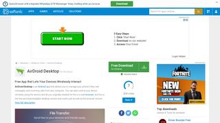 
                            4. AirDroid Desktop - Download