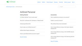 
                            7. AirDroid Personal – AirDroid Support Center