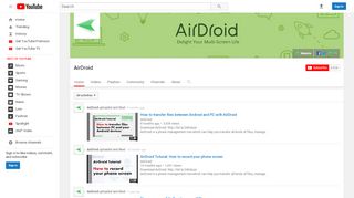 
                            8. AirDroid - YouTube