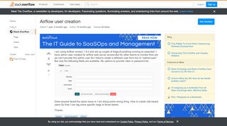 
                            3. Airflow user creation - Stack Overflow