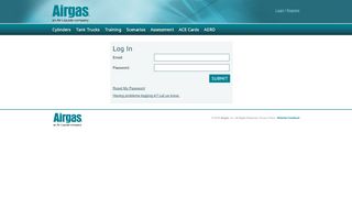 
                            1. AirGas — Login - airgasace.com