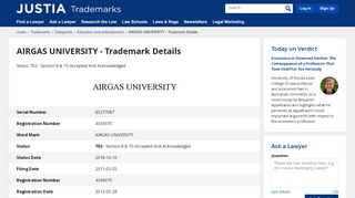 
                            3. AIRGAS UNIVERSITY Trademark of Airgas, Inc ... - Justia