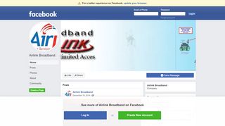 
                            6. Airlink Broadband - Home | Facebook