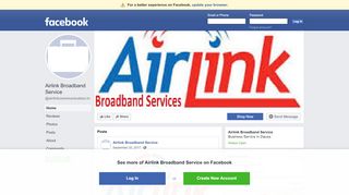 
                            4. Airlink Broadband Service - Home | Facebook