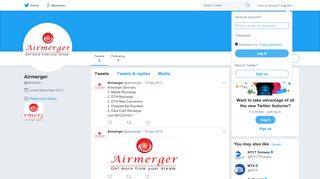 
                            6. Airmerger (@airmerger) | Twitter