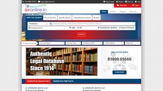 
                            4. AIROnline | Indian Legal Database | Legal Research