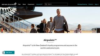 
                            10. Airpoints™ | Air New Zealand – Australia