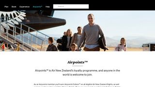 
                            8. Airpoints™ | Air New Zealand Hong Kong