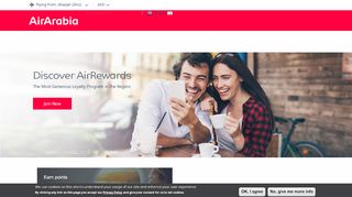 
                            7. AirRewards Loyalty Program | Air Arabia