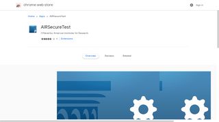 
                            2. AIRSecureTest - Google Chrome