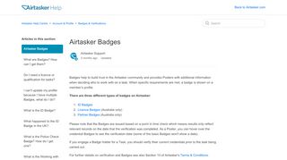 
                            8. Airtasker Badges – Airtasker Help Centre