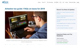 
                            3. Airtasker tax guide: FAQs on taxes for 2019