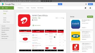 
                            10. Airtel Care Africa - Apps on Google Play