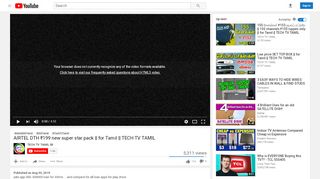 
                            7. AIRTEL DTH ₹199 new super star pack || for Tamil || TECH ...