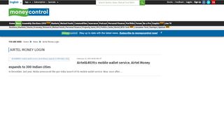 
                            5. Airtel Money Login | Latest & Breaking News on Airtel ...