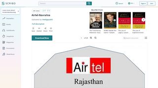 
                            7. Airtel-Navratna | Business - Scribd