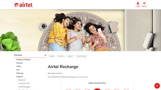 
                            5. Airtel Recharge - bd.airtel.com