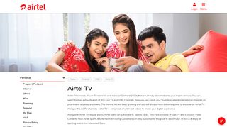 
                            5. Airtel TV