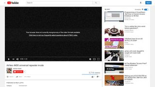 
                            3. Airties 4400 universal repeater mode - YouTube