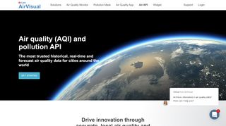 
                            2. AirVisual API | Trusted Live and Forecast Air Pollution Data