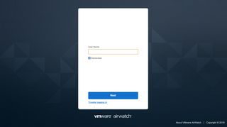 
                            3. AirWatch Login