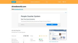 
                            3. Airwebworld.com: All India Reporter