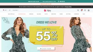 
                            2. Airydress - Cheap Women's Fashion Hot Sale Online