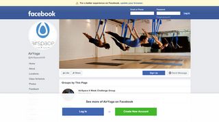 
                            6. AirYoga - Groups | Facebook