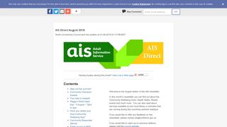
                            7. AIS Direct August 2018 - GovDelivery