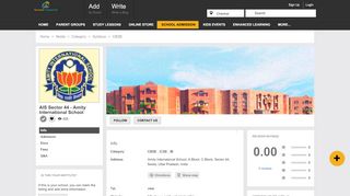 
                            9. AIS Sector 44 - Amity International School - CBSE - Noida ...