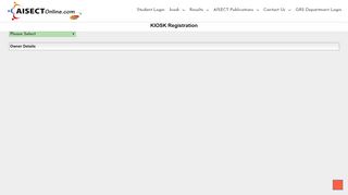 
                            3. AISECT - Registration - Owner Details