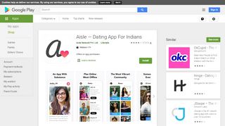 
                            8. Aisle — Dating App For Indians - Apps on Google Play