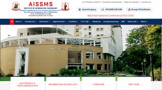 
                            1. AISSMS IOIT - Top Engineering College in Pune - India