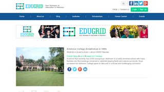 
                            6. Aitchison College - EDUGRID