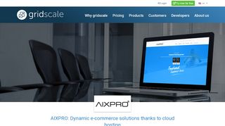 
                            8. AIXPRO: Dynamic e-commerce solutions thanks to cloud hosting