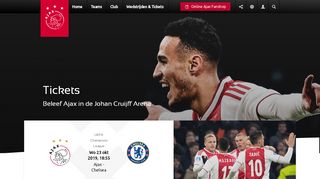 
                            1. Ajax Tickets | De officiële Ajax kaartverkoop